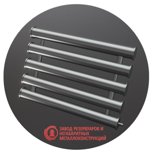 Регистры отопления пятирядные РСП-5x48x2.0-12000 мм