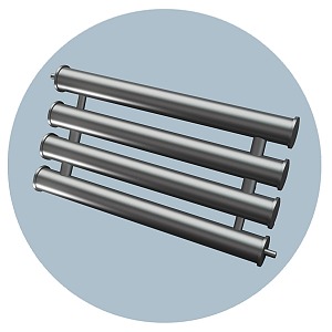 Регистры отопления четырёхрядные