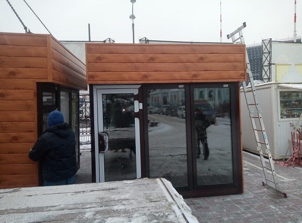 Торговый павильон 9.6 м.кв