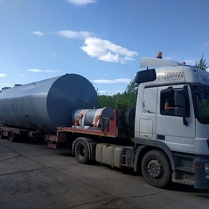 Двустенный горизонтальный резервуар РГСД-25 м3