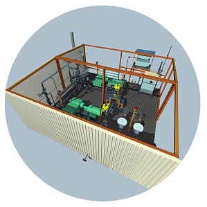 Насосная станция перекачки карьерной воды